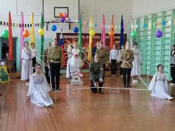 5 мая в школе прошел II фестиваль военно-патриотической песни, посвященный Дню Победы.